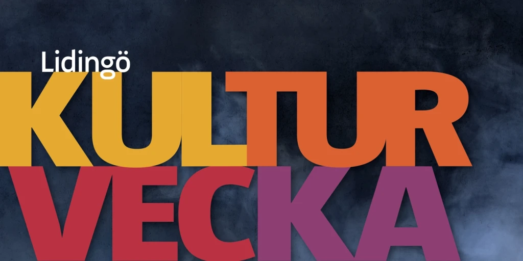 Annons för Lidingö Kulturvecka.