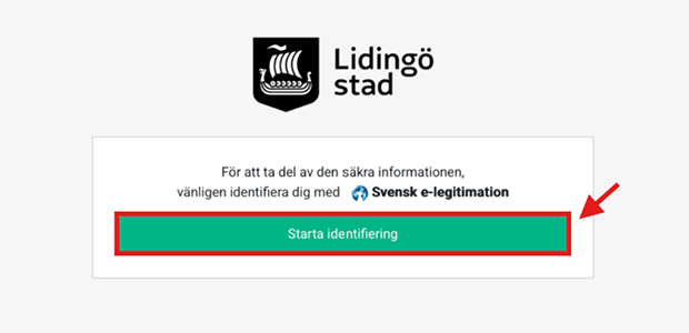 Steg
2. Klicka på knappen ”Starta Identifiering”.