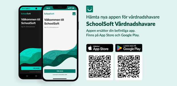 Ny app för Schoolsoft.