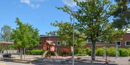 Skolgården på Bodals skola.