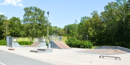 Högsätra skatepark.