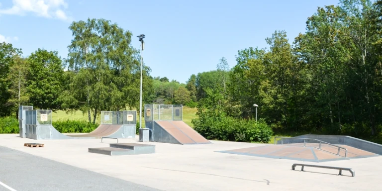 Högsätra skatepark.