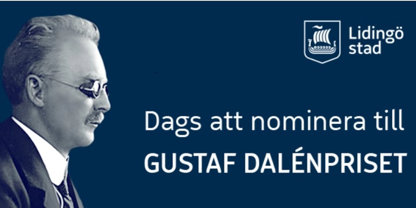 Dags att nominera till Gustaf Dalénpriset.