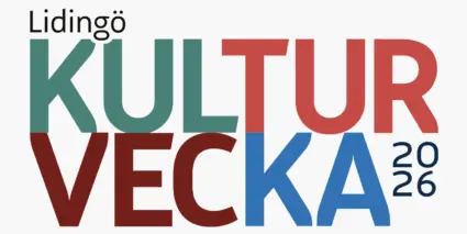 Logotyp för Lidingö kulturvecka 2026. 